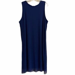 Rebel Wilson Medieval Blue Dress Women Size 1X NWT